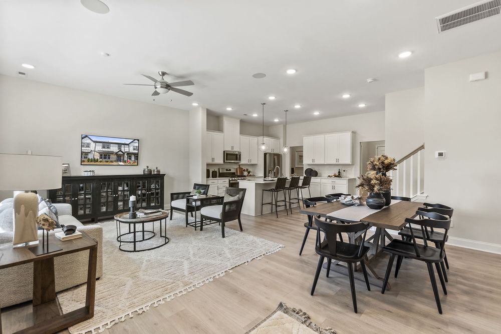 Aspen 3 bedroom townhomes for sale in Indian Trail NC at Indian Trail