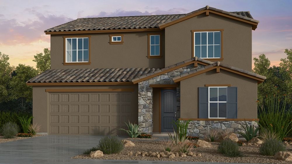 Elevation D Territorial Ranch
