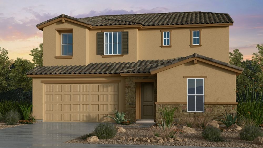 Elevation D Territorial Ranch