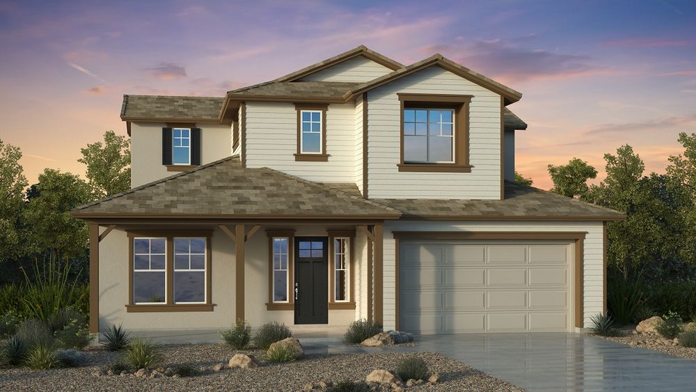 Elevation F Farmhouse
