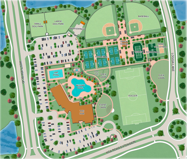 Amenity Rendering