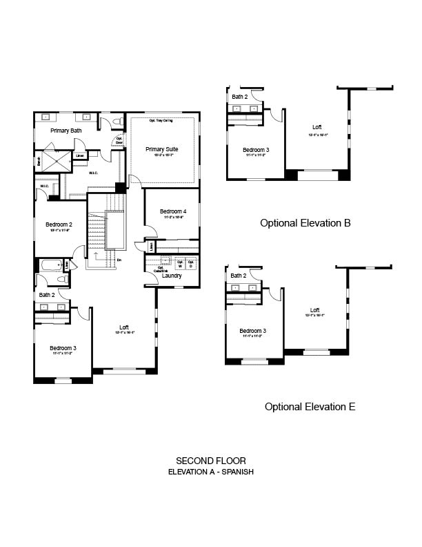 Marigold Floor Plan Gallery - Taylor Morrison