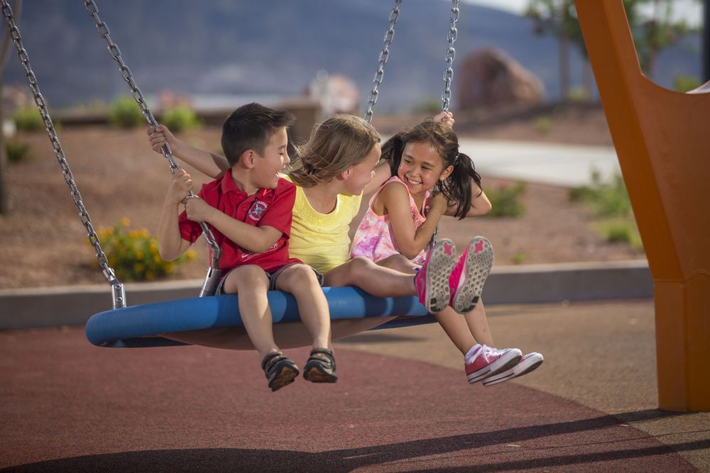 Children on swing 4302015