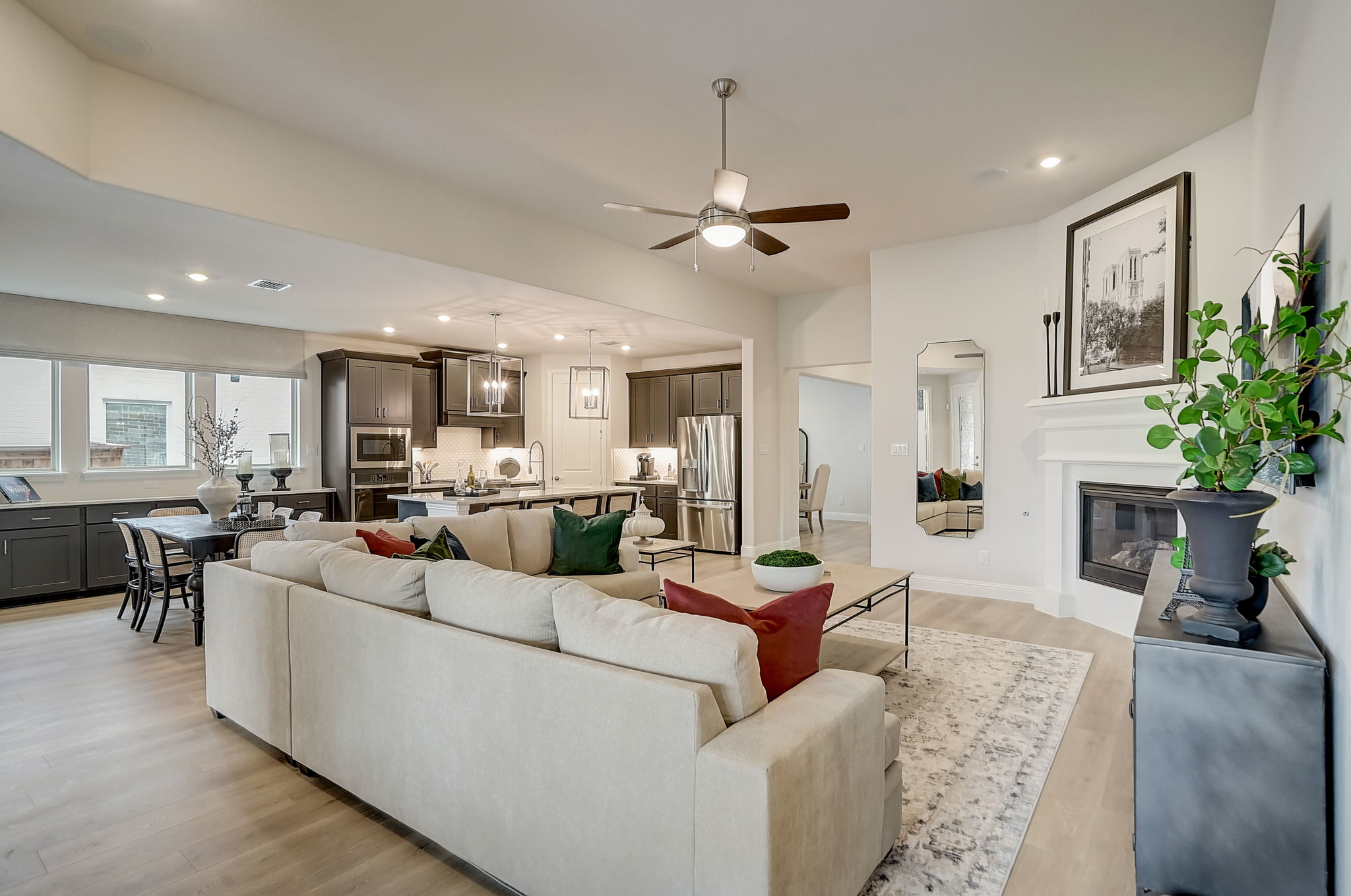 Gathering Room and Kitchen