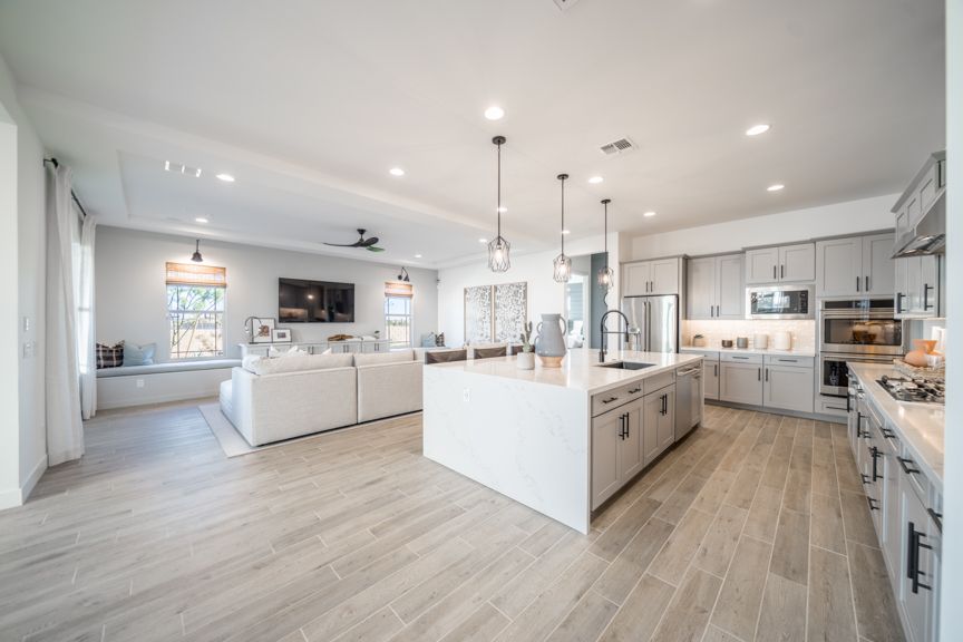 Great Room  Kitchen