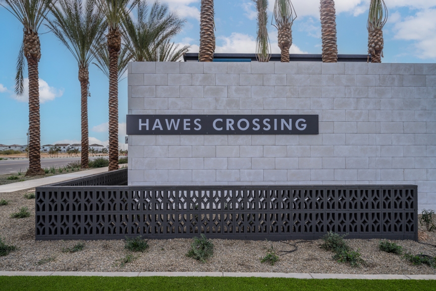 Hawes CrossingMonument Sign  1