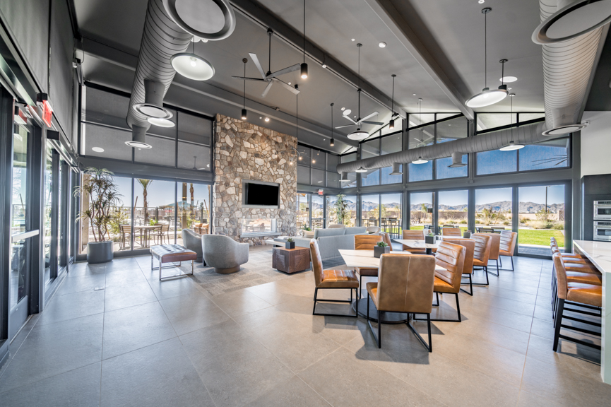 Inside Clubhouse - Living Room