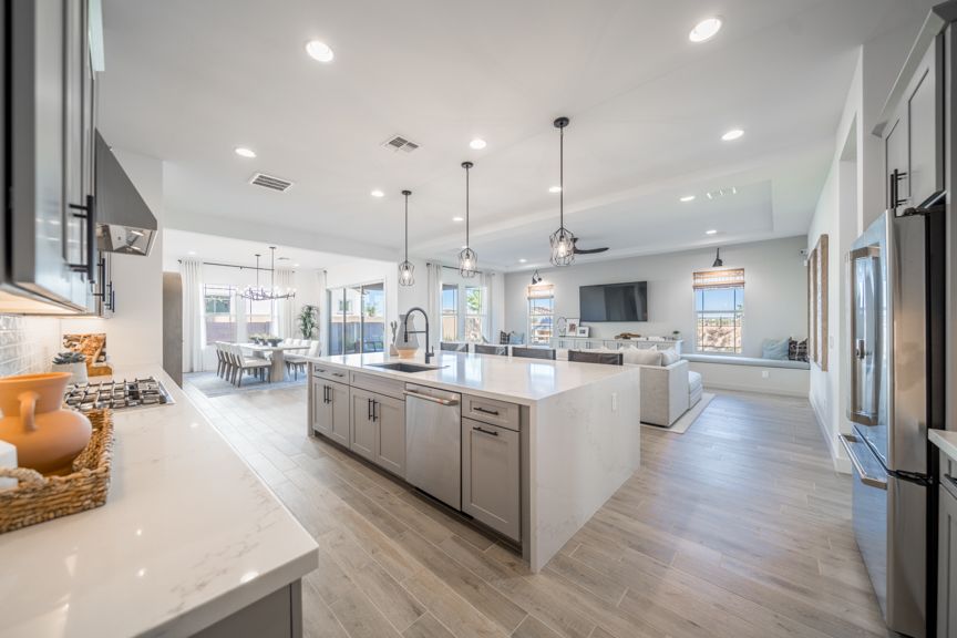 Kitchen Great Room Dining