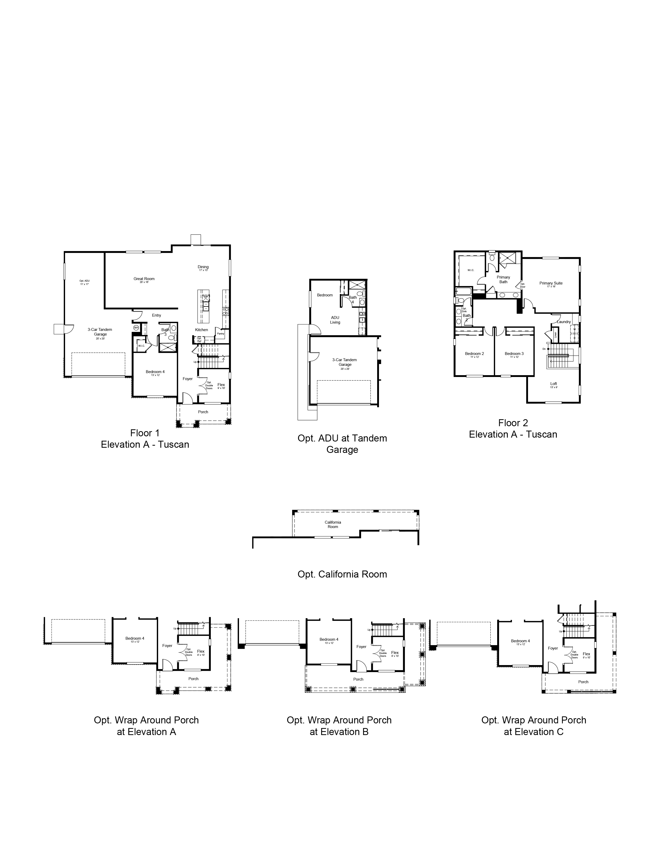 MaplePlan 2996 Rosemary at Lagoon Valley85x113Elevs