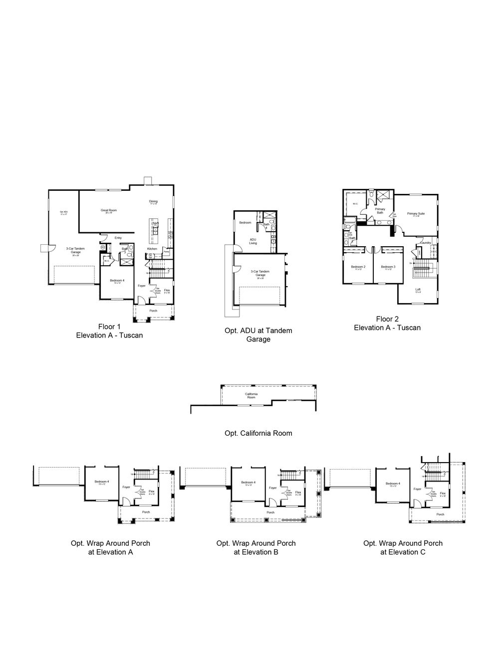 MaplePlan 2996 Rosemary at Lagoon Valley85x113Elevs