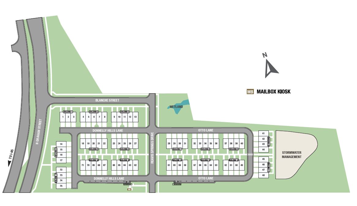 Charlotte, North Carolina Homes for Sale at Mineral Springs Taylor