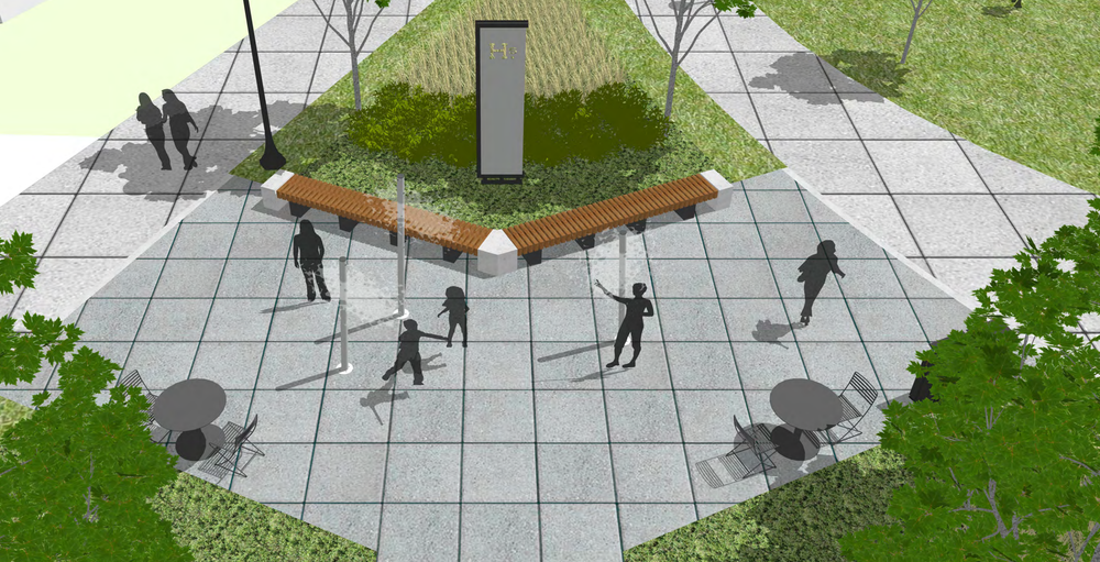 Misting Plaza