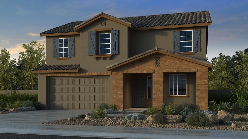 Elevation C Ranch Adobe