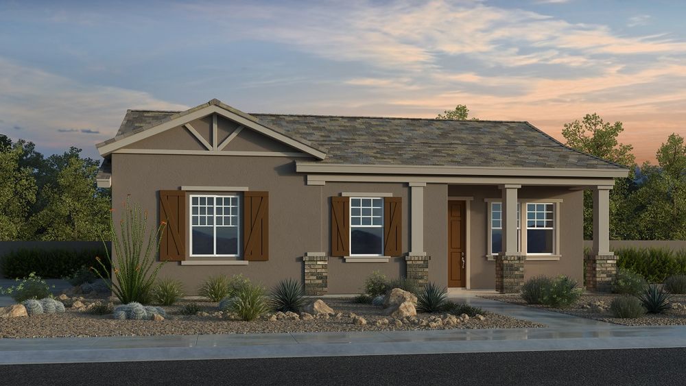 Elevation C Western Ranch