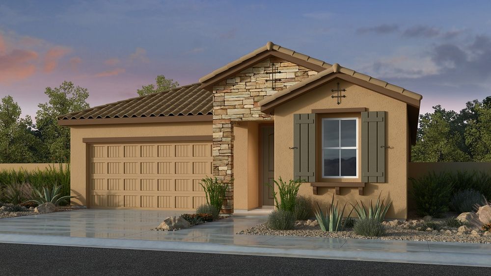 Elevation B Ranch Hacienda