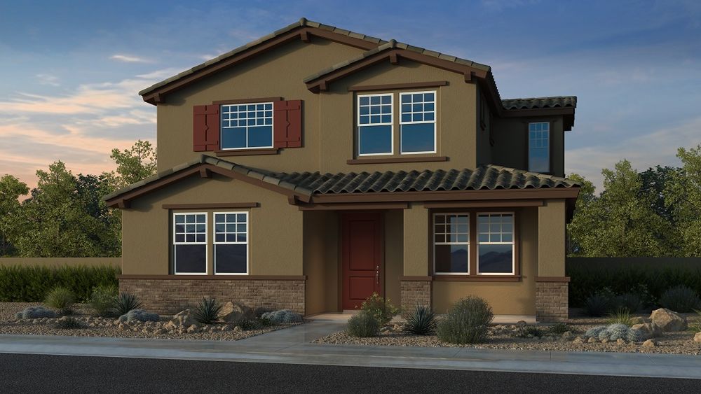 Elevation D Ranch Adobe