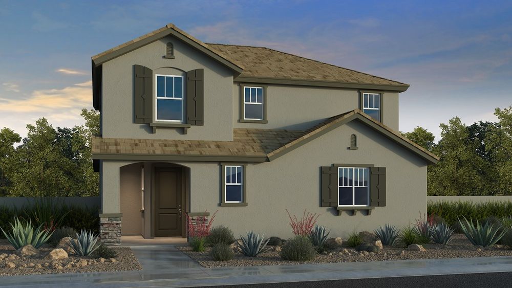 Elevation A Cottage