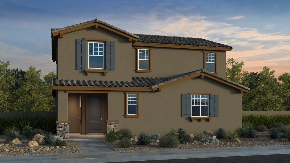 Elevation D Ranch Adobe