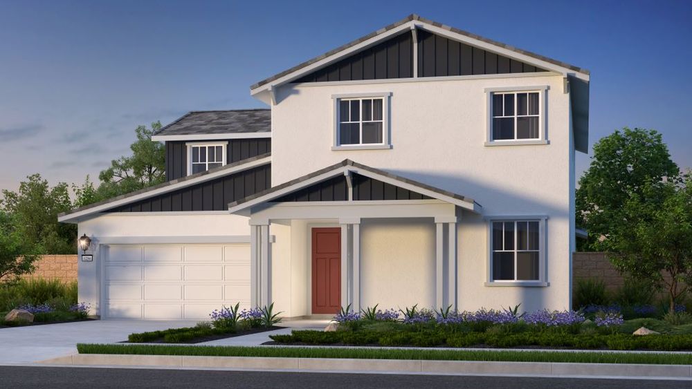 Elevation B: California Craftsman Color Scheme 9