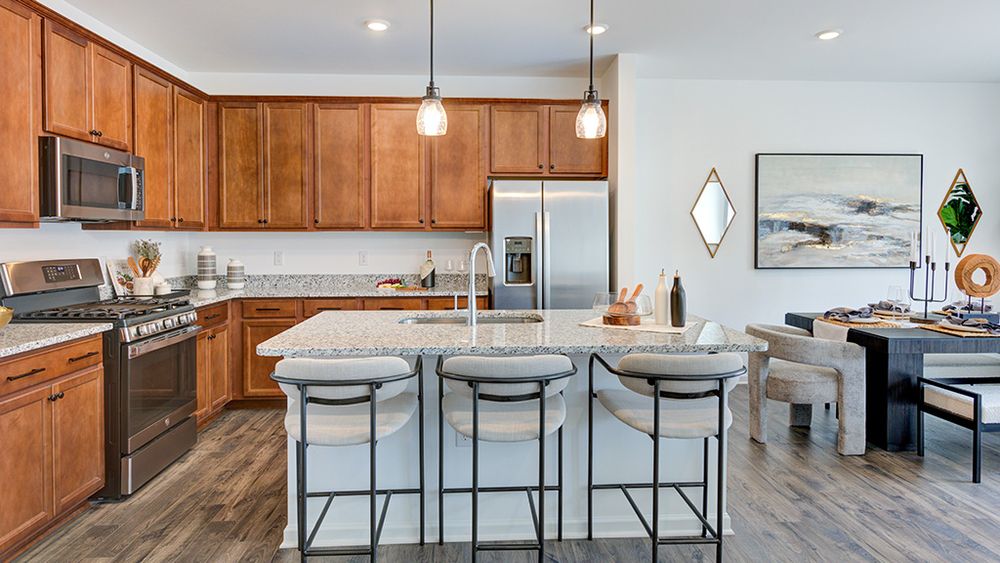 Kitchen to dining