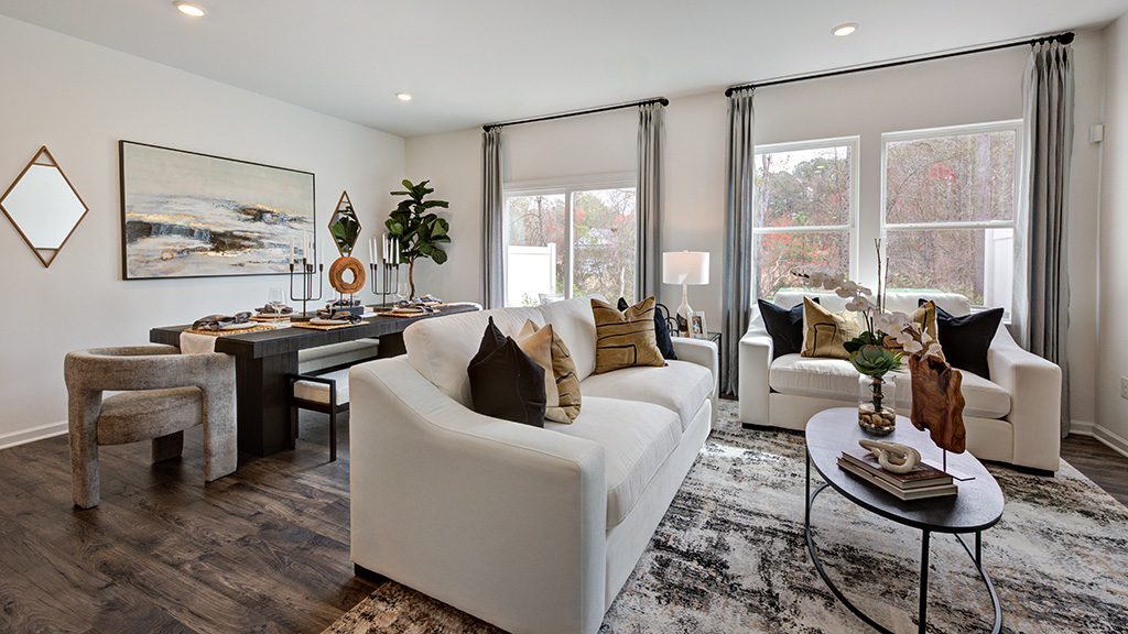 Open living area