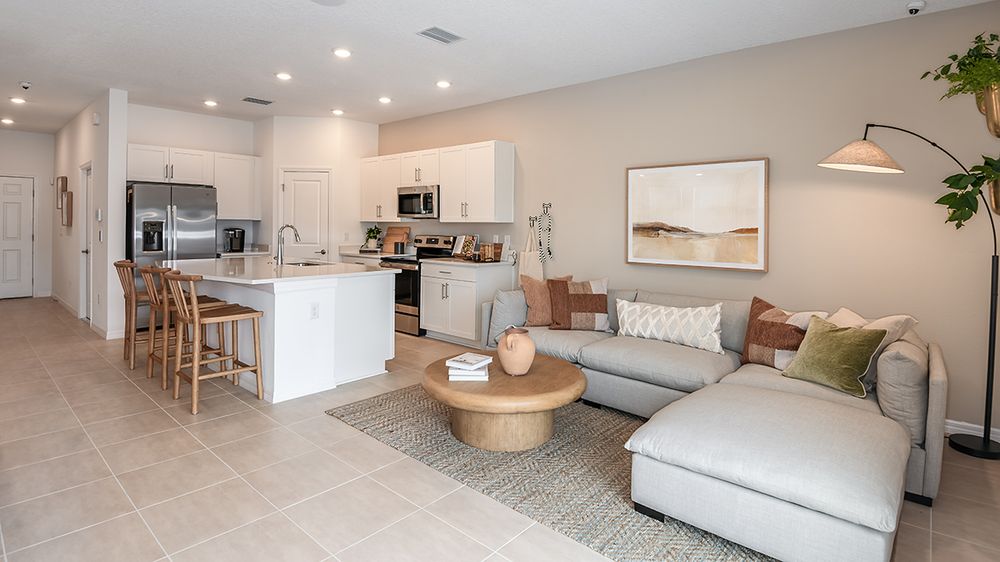 Marigold Model - Great Room &amp; Kitchen