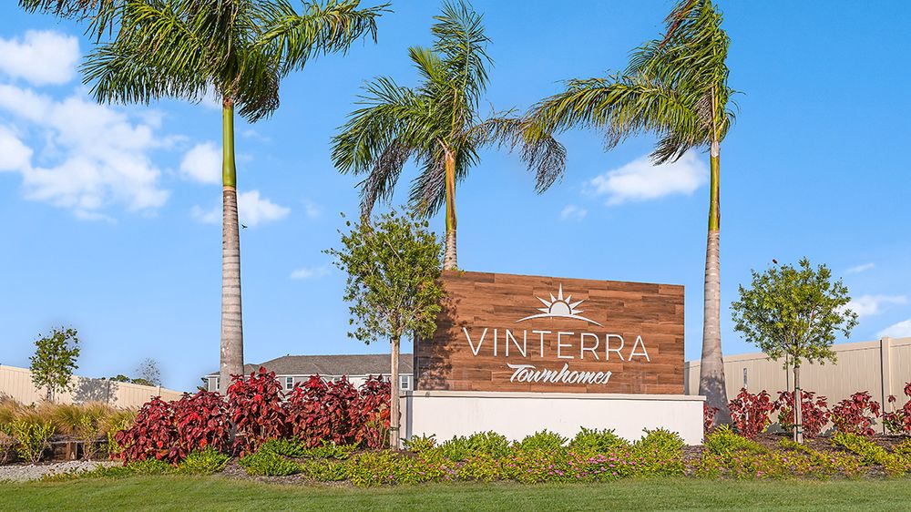 Vinterra Townhome Entrance