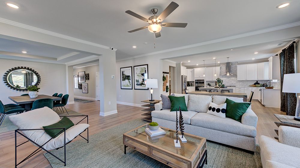 Open living area
